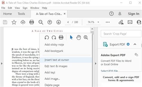 adobe acrobat cut pdf|How to cut and/or paste a selected area .